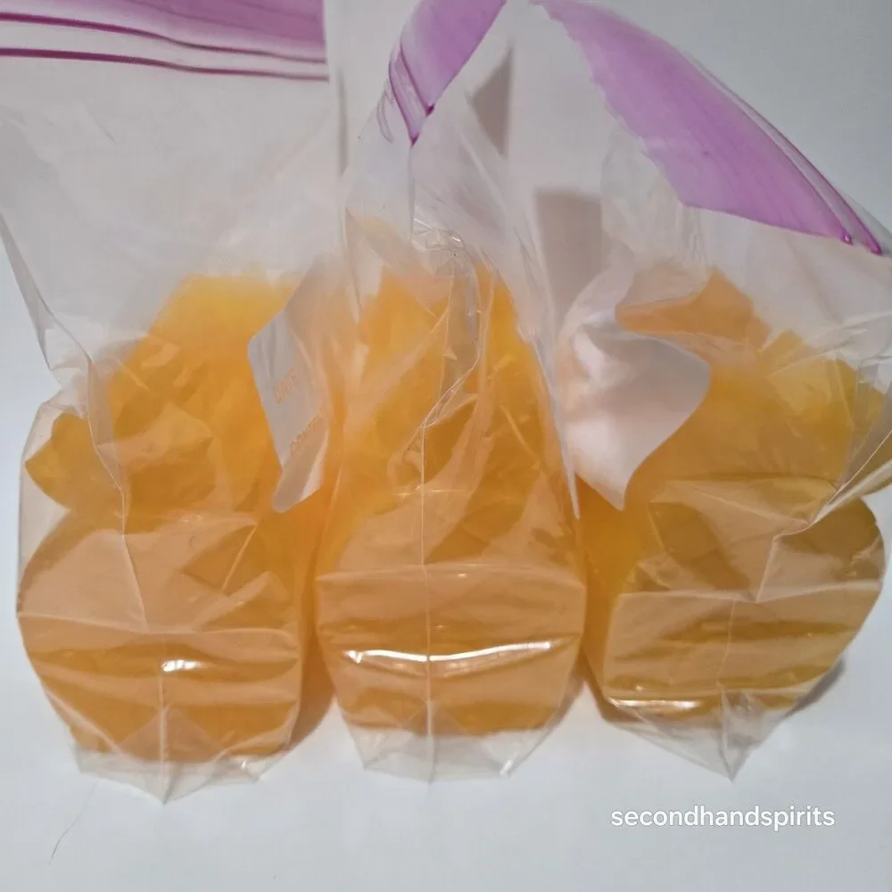 SpongeBob SquarePants Pineapple House Plastic Orange Containers Lot of 9 Empty